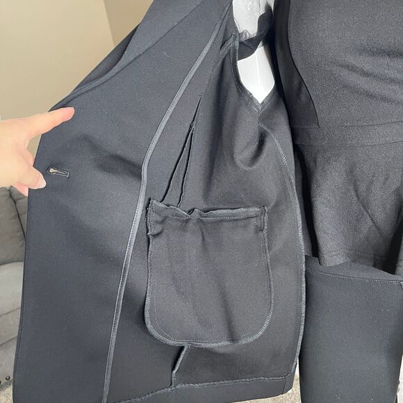 The Ultimate Stretch Long One Button Blazer Casual Wear Women’s Size 26 #693 - Picture 8 of 12